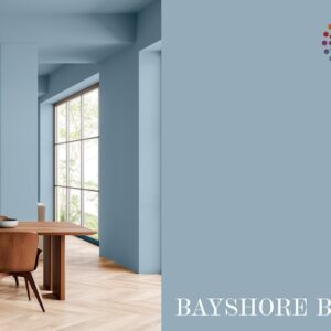 Gebenna Vægmaling: Bayshore Blue 2,7 liter