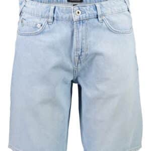 JUNK de LUXE Denim Shorts i vasket blå til herre