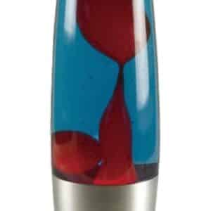 Lavalampe 40 cm 25 W rød-blå