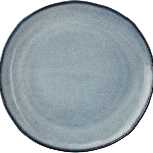 Middagstallerken Bloomingville Sandrine Ø22 cm stentøj dyb blå