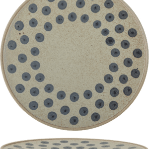 Middagstallerken Bloomingville Tinni Ø28,5 cm blå stentøj