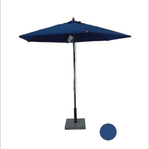 Nice parasol blå Ø3m