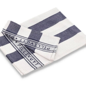 Pillivuyt Viskestykke 90x60 cm stribet blå