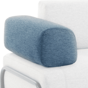 Polstret armstøttepude til sofa Kave Home Compo blå