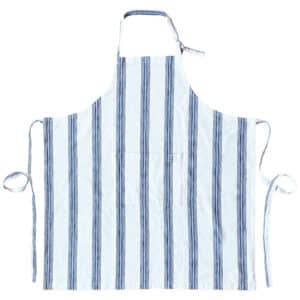 Rosendahl Textiles Garn forklæde, blå/hvid