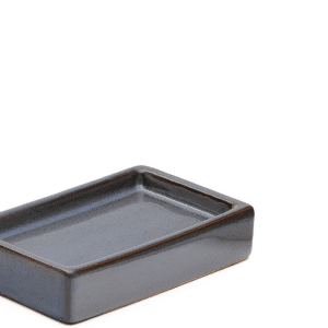 Sæbeskål Kave Home Silvet keramik blå nordisk design