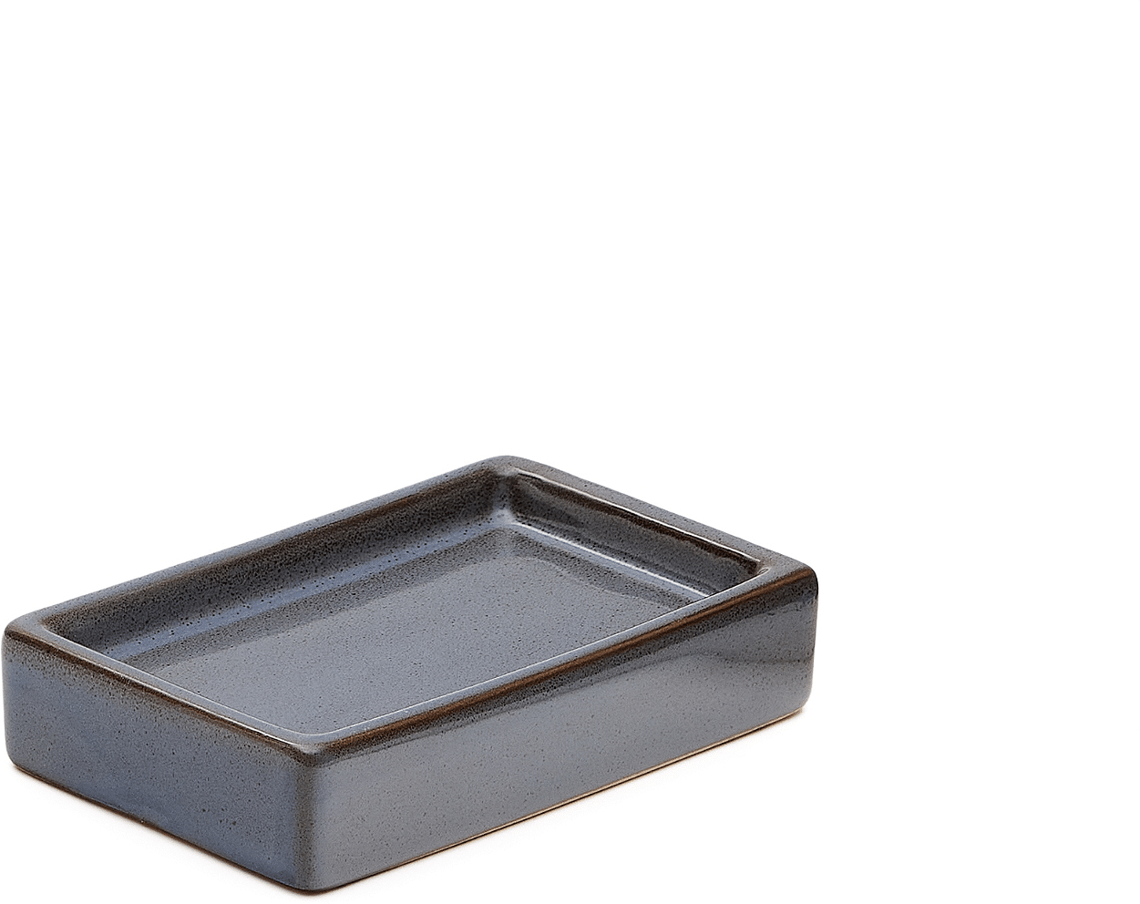 Sæbeskål Kave Home Silvet keramik blå nordisk design