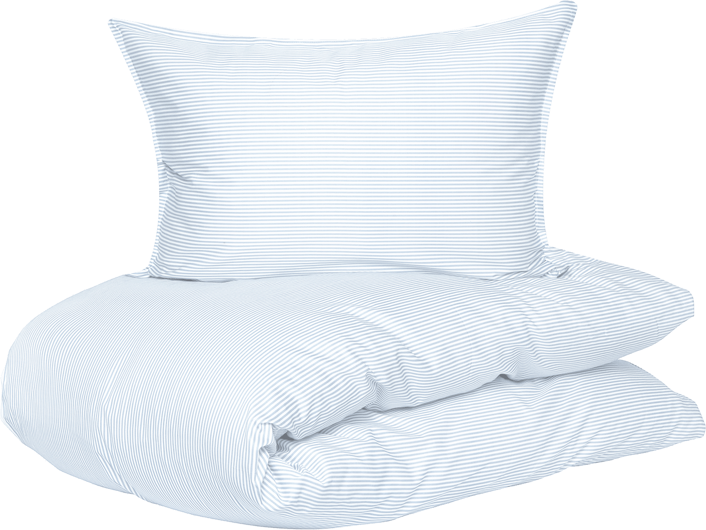 Sengesæt Borås Cotton CILLE 200x220 cm blå bomuldssatin