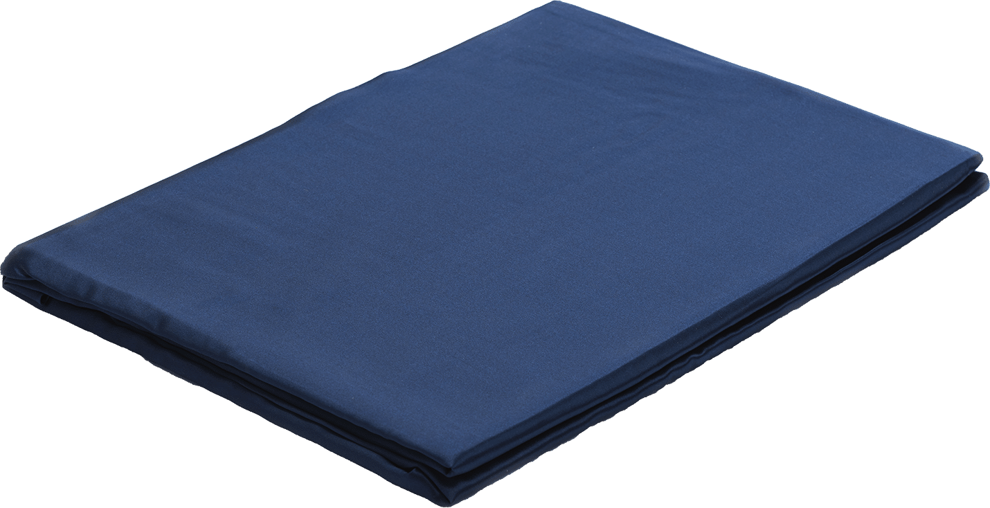 Silke kuvertlagen Butterfly Silk Satin 140x200 cm blå