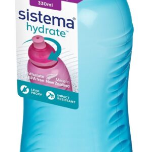 Sistema Drikkedunk 330 ml Twist and Sip Blå