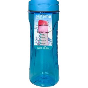 Sistema Tritan Swift flaske 600 ml blå/blå