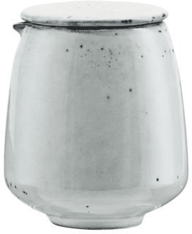 Skål House Doctor Rustic grå/blå stentøj Ø8 x H9 cm