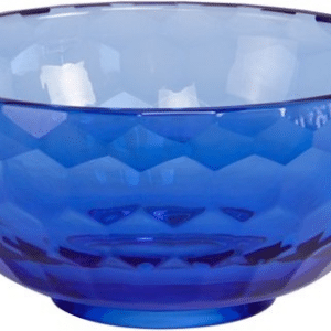 Skålesæt House of Sander Lobelia 2 serveringsskåle blå glas Ø12/Ø8 cm