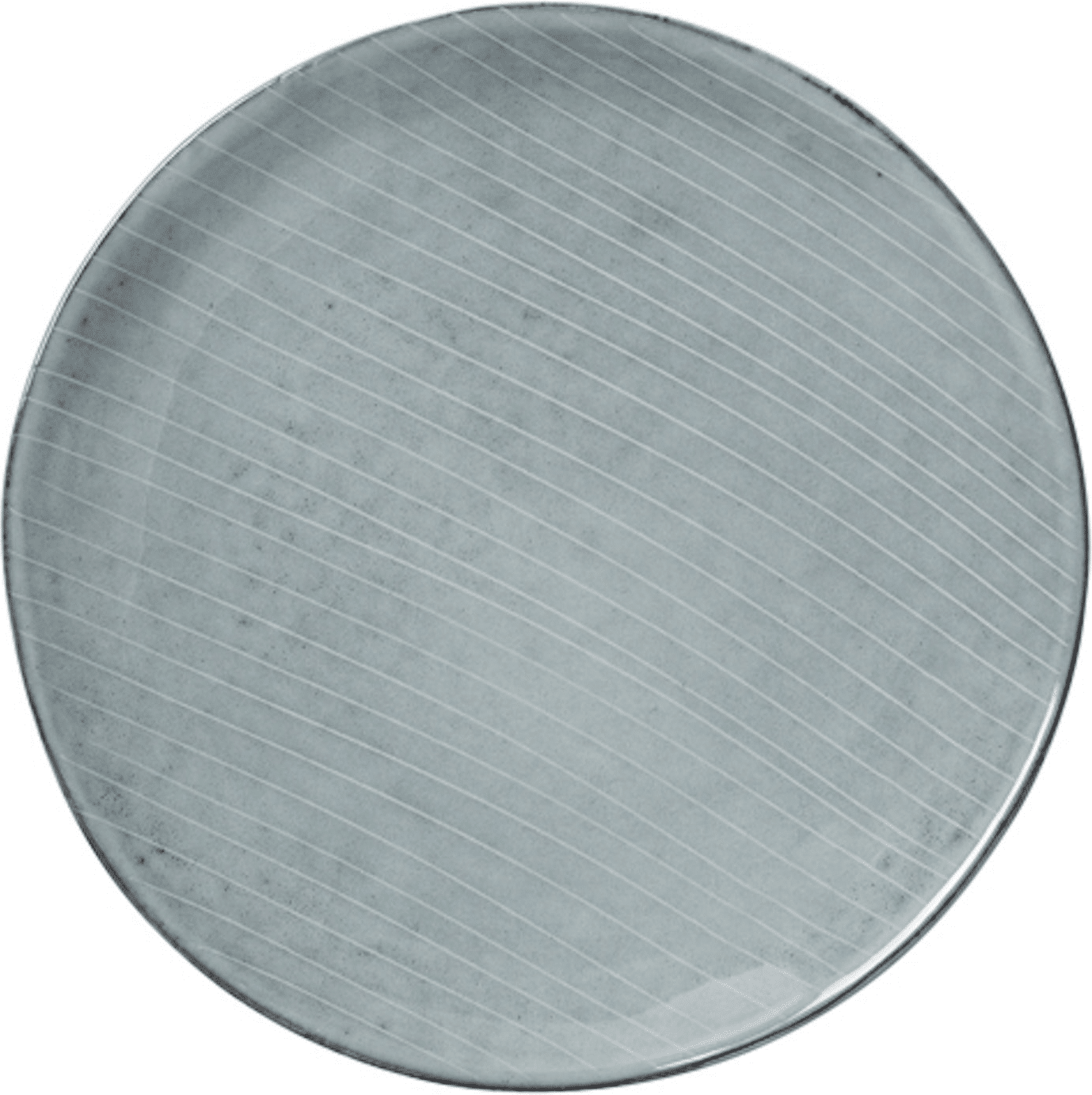 Tallerken Broste Copenhagen Nordic Sea Ø20 cm stentøj blå