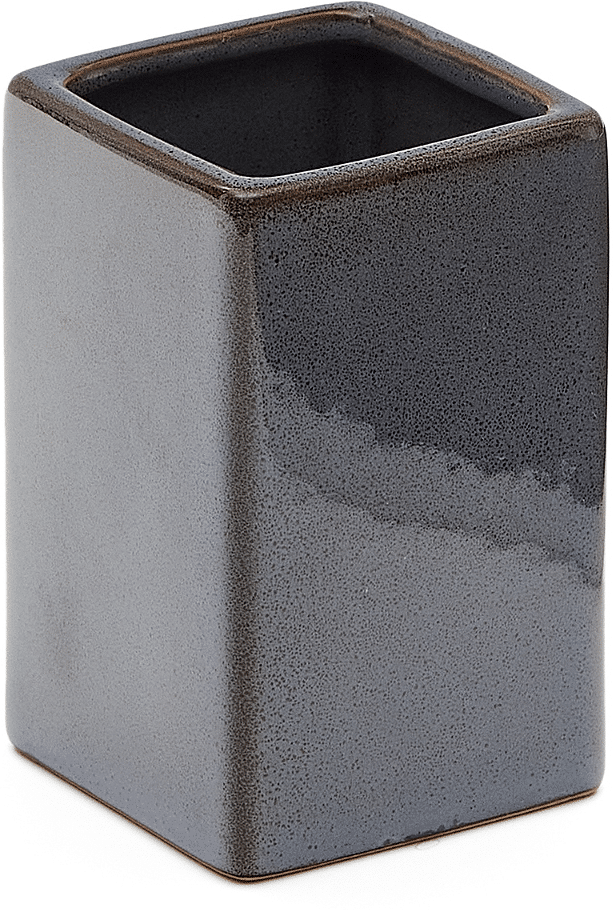 Tandbørsteholder Kave Home Silvet i keramik blå Ø7,2 x H11,1 cm