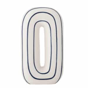 BLOOMINGVILLE Mae vase - blå keramik (H:32)