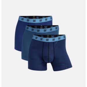 CR7 3pak underbukser i blå til herre