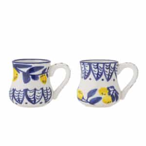 CREATIVE COLLECTION Maxima espressokop, m. hank - blå stentøj