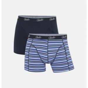 Claudio 2pak underbukser/trunks i blå til herre