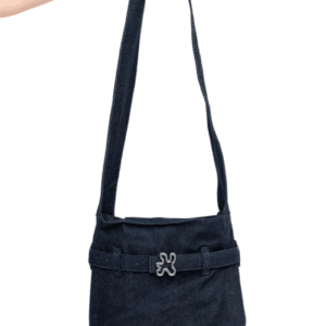 DENIM crossbody taske - blå