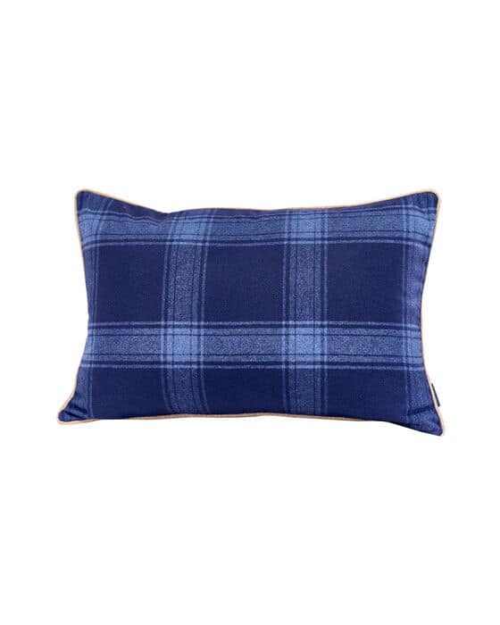 Doublebrook Plaid Pudebetræk Midnight