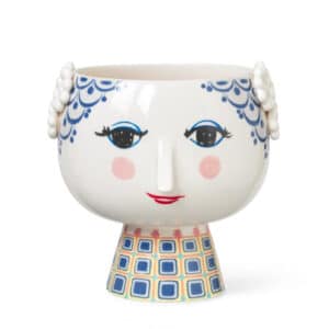 Eva urtepotteskjuler, blå - Ø21 cm.