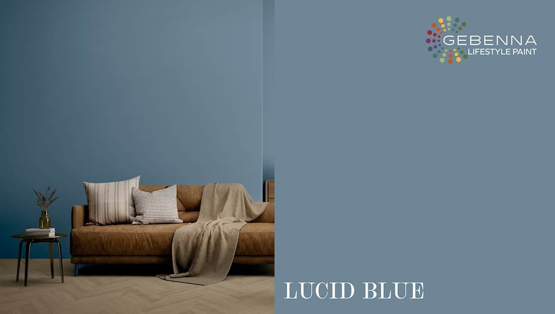 Gebenna Vægmaling: Lucid Blue 2,7 liter