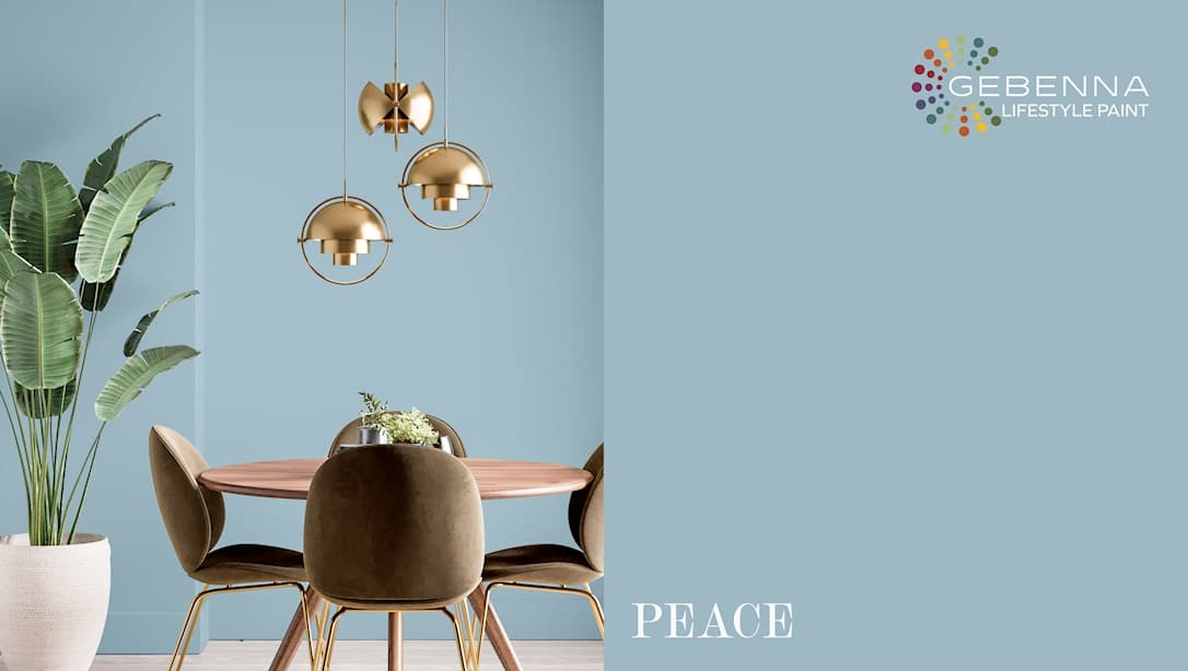 Gebenna Vægmaling: Peace 2,7 liter