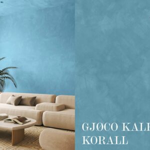 Gjøco Kalkmaling: 384 Korall 2,7 l