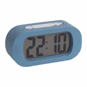 Gummy Rubberized vækkeur - blå