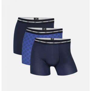 JBS 3pak underbukser/boxershorts i blå til herre