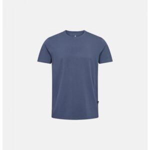 JBS Of Denmark T-shirt i økologisk bomuld i blå til herre