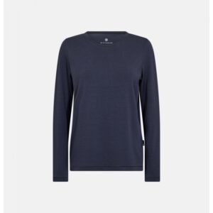 JBS Of Denmark Women Bambus langærmet trøje i blå til kvinder