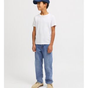 Jack & Jones Junior bukser i blå denim til drenge