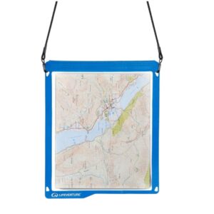 Lifeventure Vandtæt Map Case, blå