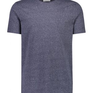 Lindbergh T-shirt i blå/ true navy mix til herre
