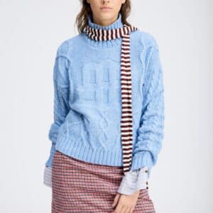 Loganberry rullekrave - blå