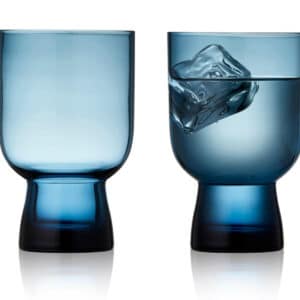 Lyngby Glas Sorrento Vandglas 30 cl 4 stk. Blå