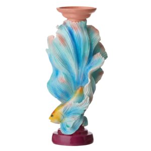 Lysestage slørhale, blå - H31 cm