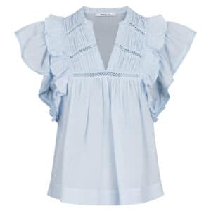 Mable Voile top - blå