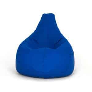 NORDVÄRK Damla udendørs sækkestol - blå polyester