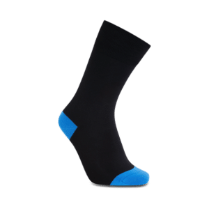 iZ Sock bambusstrømper i blå hæl og tå