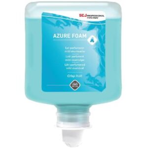 Azure Foam Skumsæbe Crisp Fruit duft, 1 ltr, blå EU Ecolabel & ECARF-certificeret - Sæb - Med farve - Skumsæbe