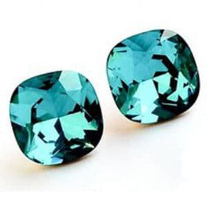 Blå Safir Øreringe