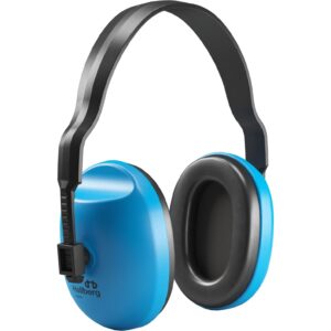 Hellberg Junior høreværn blå SNR 25 dB - Høreværn - Hellberg opbevaringstaske - NODISCOUNT