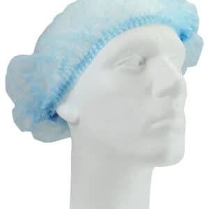 Worksafe Mob Cap PP Hårnet Blå 1000 stk. - Blå / M - - Hårnet - Til fødevarer
