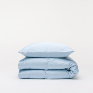 Bambussengetøj Lys Blå