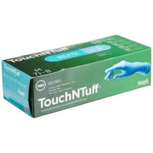 ANSELL TOUCH & TUFF 92-665 nitril blå u/p 30 cm - Blå / S - Handsker - AQL 1.5 - EN ISO 21420