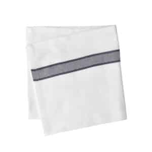 Bastian - Stofserviet Pillivuyt 45 x 45 cm Blå/Hvid