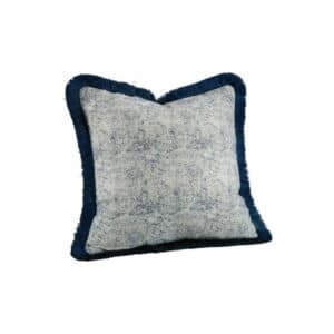 Easton pudebetræk frynser indigo